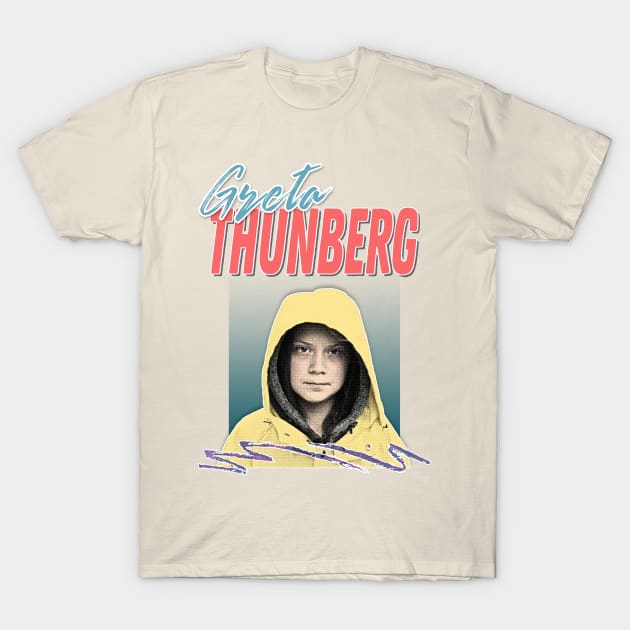 Greta Thunberg //// Aesthetic Fanart Design T-Shirt by DankFutura